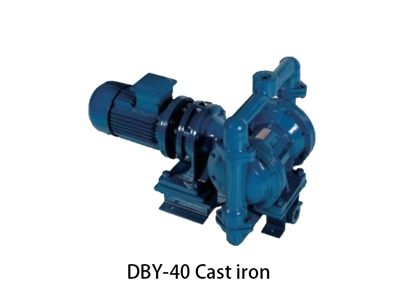 Электрический мембранный насос нового типа
