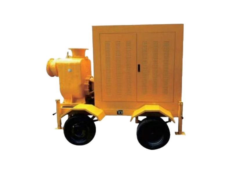 Самовсасывающий насос для сточных вод с дизельным двигателем